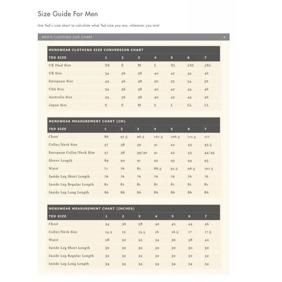 Ted baker mens grey top size Medium - Picture 7 of 7